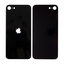 Apple iPhone SE (2nd Gen 2020) - Backcover Glas (Black)
