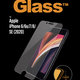 PanzerGlass - Gehärtetes Glas Standard Fit für iPhone SE 2020, 8, 7, 6s, 6, transparent