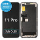 Display Soft OLED für iPhone 11 Pro, Touchscreen-Glas mit Rahmen, FixPremium