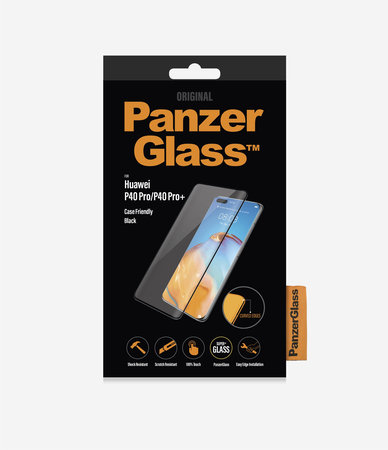 PanzerGlass - Gehärtetes Glas Case Friendly für Huawei P40 Pro, black