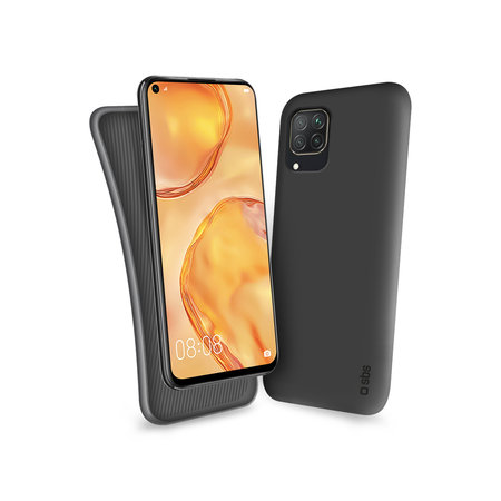 SBS - Fall Polo für Huawei P40 Lite, schwarz