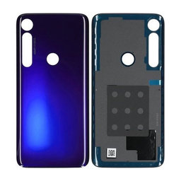 Motorola Moto G8 Plus - Akkudeckel (Dark Blue) - 5S58C16224 Genuine Service Pack