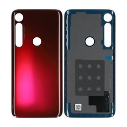 Motorola Moto G8 Plus - Akkudeckel (Dark Red) - 5S58C15538 Genuine Service Pack