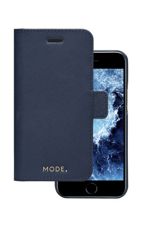 MODE - New York Hülle für iPhone SE 2020/8/7, ozeanblau
