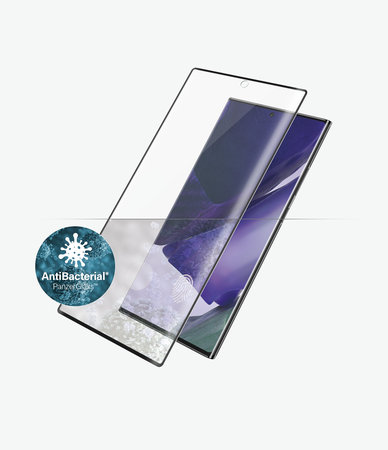PanzerGlass - Gehärtetes Glas Case Friendly für Samsung Galaxy Note 20 Ultra, Fingerprint komp., black