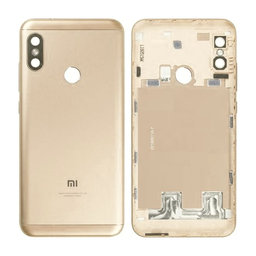Xiaomi Mi A2 Lite - Akkudeckel (Gold) - 560220049033 Genuine Service Pack