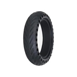 Xiaomi Mi Electric Scooter 1S, 2 M365, Essential, Pro, Pro 2 - Dauerhaft Schlauchloser Vollgummireifen (Typ 4) (Black)
