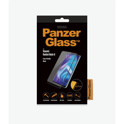 PanzerGlass - Gehärtetes Glas Case Friendly für Xiaomi Redmi Note 9, schwarz