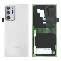 Samsung Galaxy Note 20 Ultra N986B - Akkudeckel (Mystic White) - GH82-23281C Genuine Service Pack