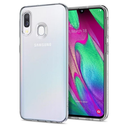 Spigen - Liquid Crystal Case für Samsung Galaxy A40, transparent