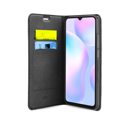 SBS - Fall Book Wallet Lite für Xiaomi Redmi 9A, 9AT, schwarz