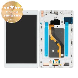 Samsung Galaxy Tab A 8.0 (2019) - LCD Display + Touchscreen Front Glas (Silver Gray) - GH81-17179A Genuine Service Pack