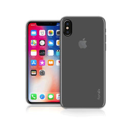 Fonex - Fall Invisible für iPhone X und XS, transparent