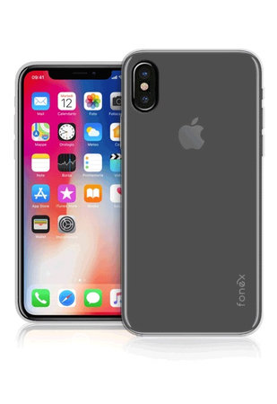 Fonex - Fall Invisible für iPhone X und XS, transparent