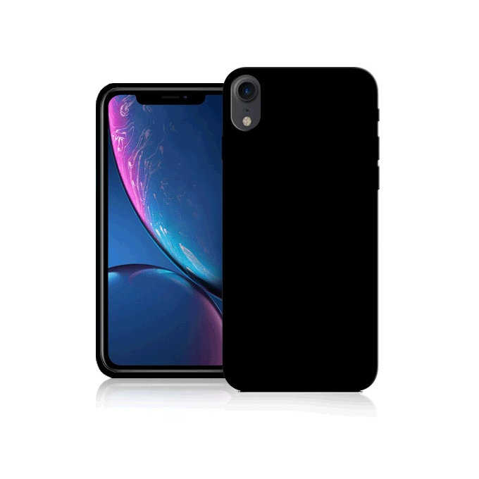 Fonex - Fall TPU für iPhone XR, schwarz