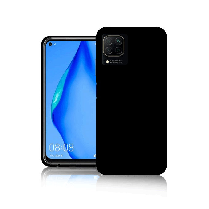 Fonex - Hülle TPU für Huawei P40 Lite, schwarz
