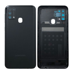 Samsung Galaxy M31 M315F - Akkudeckel (Space Black) - GH82-22412C Genuine Service Pack