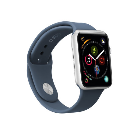 SBS - Armband für Apple Watch 44 mm, Größe S / M, blau