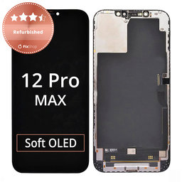Apple iPhone 12 Pro Max - LCD Display + Touchscreen Front Glas + Rahmen Refurbished