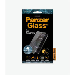 PanzerGlass - Gehärtetes Glas Standard Fit AB für iPhone 12 und 12 Pro, transparent