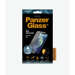 PanzerGlass - Gehärtetes Glas Case Friendly AB für iPhone 12 mini, schwarz