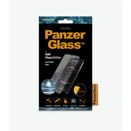 PanzerGlass - Gehärtetes Glas Case Friendly AB für iPhone 12 und 12 Pro, schwarz