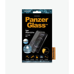 PanzerGlass - Gehärtetes Glas Case Friendly AntiGlare für iPhone 12 und 12 Pro, schwarz