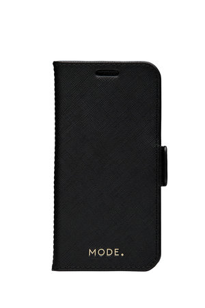 MODE - Case Milano für iPhone 12 mini, Nachtschwarz
