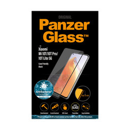 PanzerGlass - Gehärtetes Glas Case Friendly für Xiaomi Mi 10T Pro 5G, 10T Lite, 10T, black