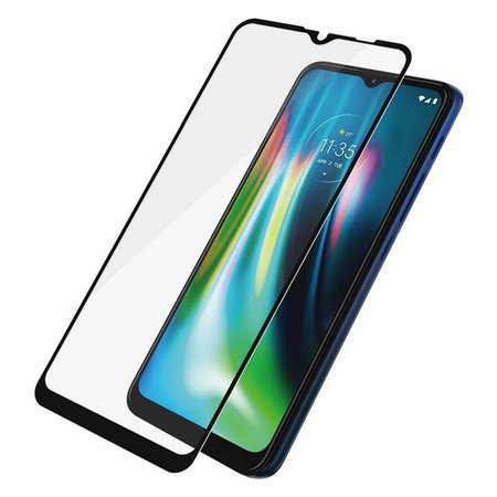 PanzerGlass - Gehärtetes Glas Case Friendly Motorola Moto E7 Plus und G9 Play, schwarz