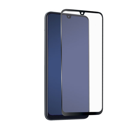SBS - Gehärtetes Glas Full Cover für Samsung Galaxy A42 5G, schwarz