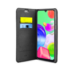 SBS - Fall Book Wallet Lite für Samsung Galaxy A42 5G, schwarz