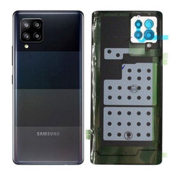 Samsung Galaxy A42 5G A426B - Akkudeckel (Prism Dot Black) - GH82-24378A Genuine Service Pack