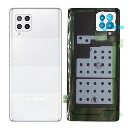 Samsung Galaxy A42 5G A426B - Akkudeckel (Prism Dot White) - GH82-24378B Genuine Service Pack