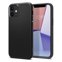 Spigen - Fall Liquid Air für iPhone 12 mini, schwarz