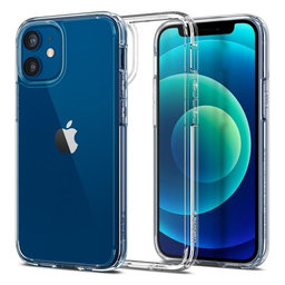 Spigen - Fall Ultra Hybrid für iPhone 12 mini, transparent