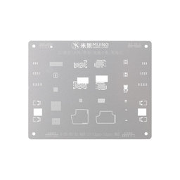 MiJing IPH-14 - Schablone Stahlnetz - Face ID Reparaturwerkzeug für iPhone X - 11 Pro Max