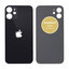 Apple iPhone 12 Mini - Backcover Glas (Black)