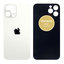 Apple iPhone 12 Pro Max - Backcover Glas (White)