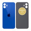 Apple iPhone 12 - Backcover Glas (Blue)