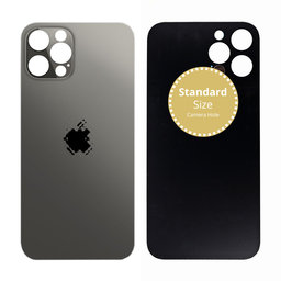 Apple iPhone 12 Pro - Backcover Glas (Graphite)