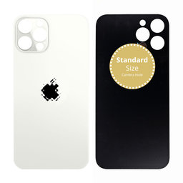 Apple iPhone 12 Pro - Backcover Glas (Silver)