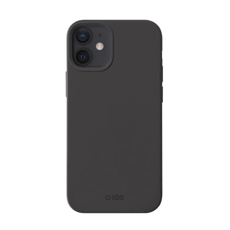 SBS - Fall Polo Plus MagSafe für iPhone 12 mini, schwarz