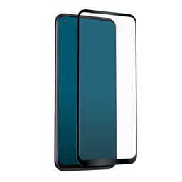 SBS - Gehärtetes Glas Full Cover für OnePlus Nord N100, schwarz