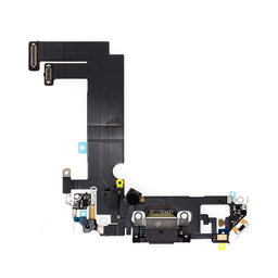 Apple iPhone 12 Mini - Ladestecker Ladebuchse + Flex Kabel (Black)
