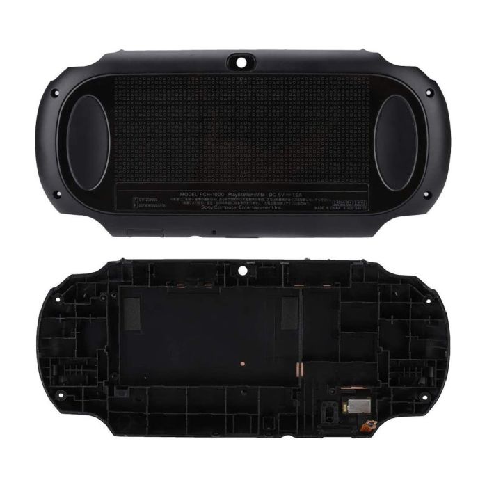 Sony Playstation Vita 1000 - Backcover (Black) | FixShop 