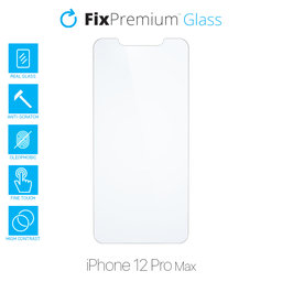 FixPremium Glass - Gehärtetes Glas für iPhone 12 Pro Max