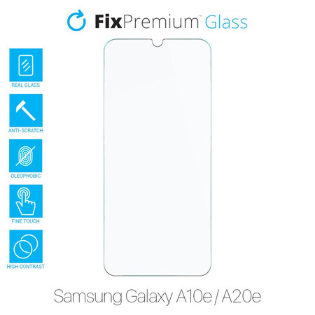 FixPremium Glass - Gehärtetes Glas für Samsung Galaxy A10e und A20e