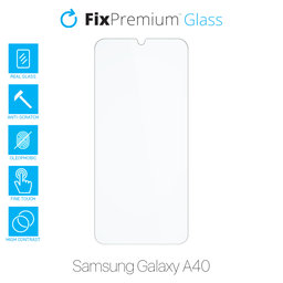FixPremium Glass - Gehärtetes Glas für Samsung Galaxy A40