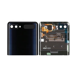 Samsung Galaxy Z Flip F700N - Akkudeckel (Obere) (Mirror Black) - GH96-13380A Genuine Service Pack